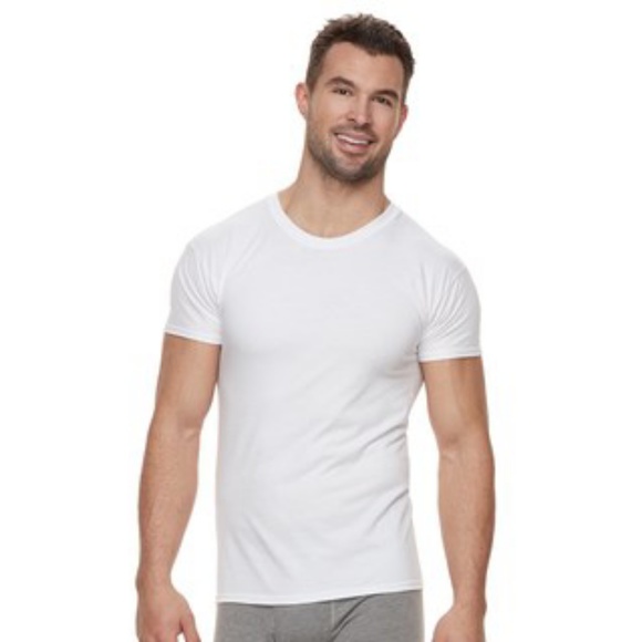 hanes slim fit comfortblend